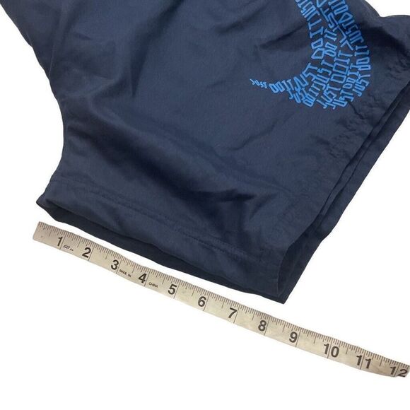 nike mens 8" shorts sz small blue large Swoosh‎ graphic Nike Athletic Shorts - Picture 10 of 10